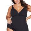 Women Artesands Swim Dresses | Black Hues Delacroix Multi Cup Swim Dress