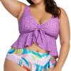 Women Artesands Bikini Tops | A'Pois Chagall Multi Cup Midriff Bikini Top