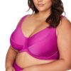 Women Artesands Bikini Tops | Serenade Pink Goya Underwire E/F Cup Bikini Top