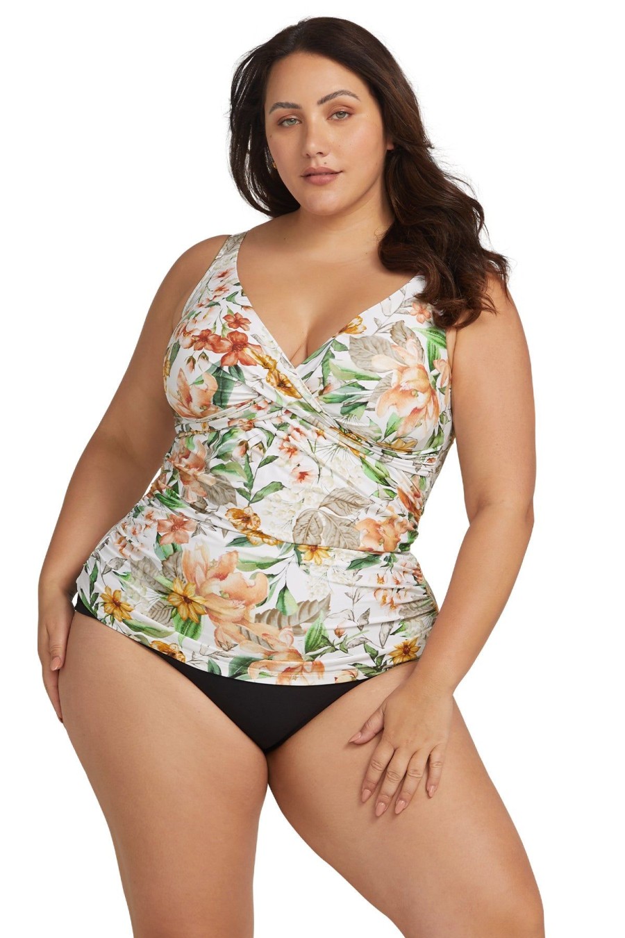 Women Artesands Tankini Tops | La Dolce Vita Delacroix Multi Cup Tankini Top