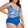 Women Artesands Bottoms | Blue Botticelli High Waist Bikini Bottom