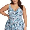 Women Artesands Swim Dresses | Ze Blu Delacroix Multi Cup One Piece Swimdress