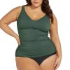 Women Artesands Tankini Tops | Olive Aria Gericault Tankini Top