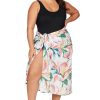 Women Artesands Sarongs | April Spritz White Bach Sarong With Bag