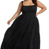 Women Artesands Maxi Dresses | Black Liszt Maxi Beach Dress