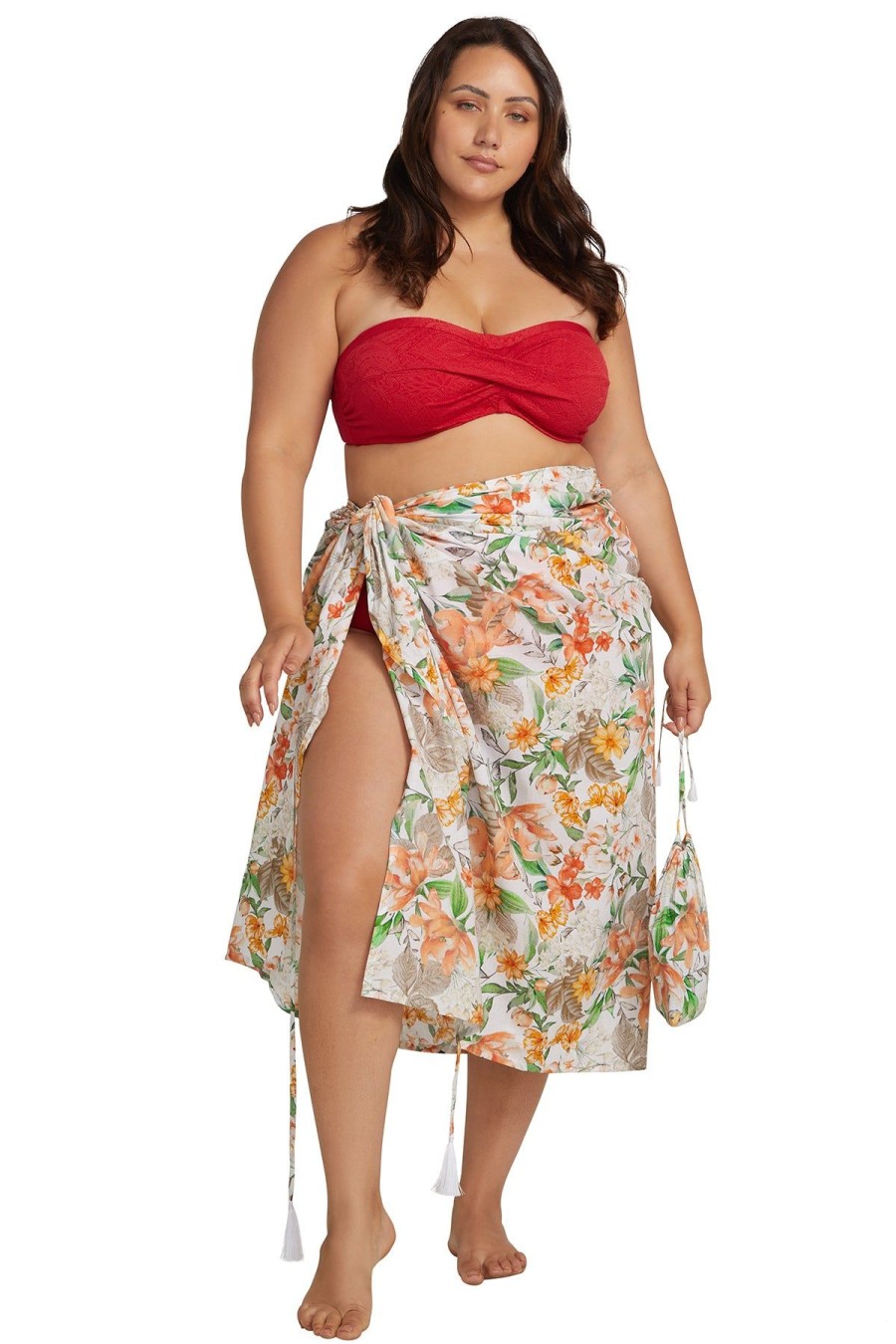 Women Artesands Sarongs | La Dolce Vita Bach Cotton Beach Skirt