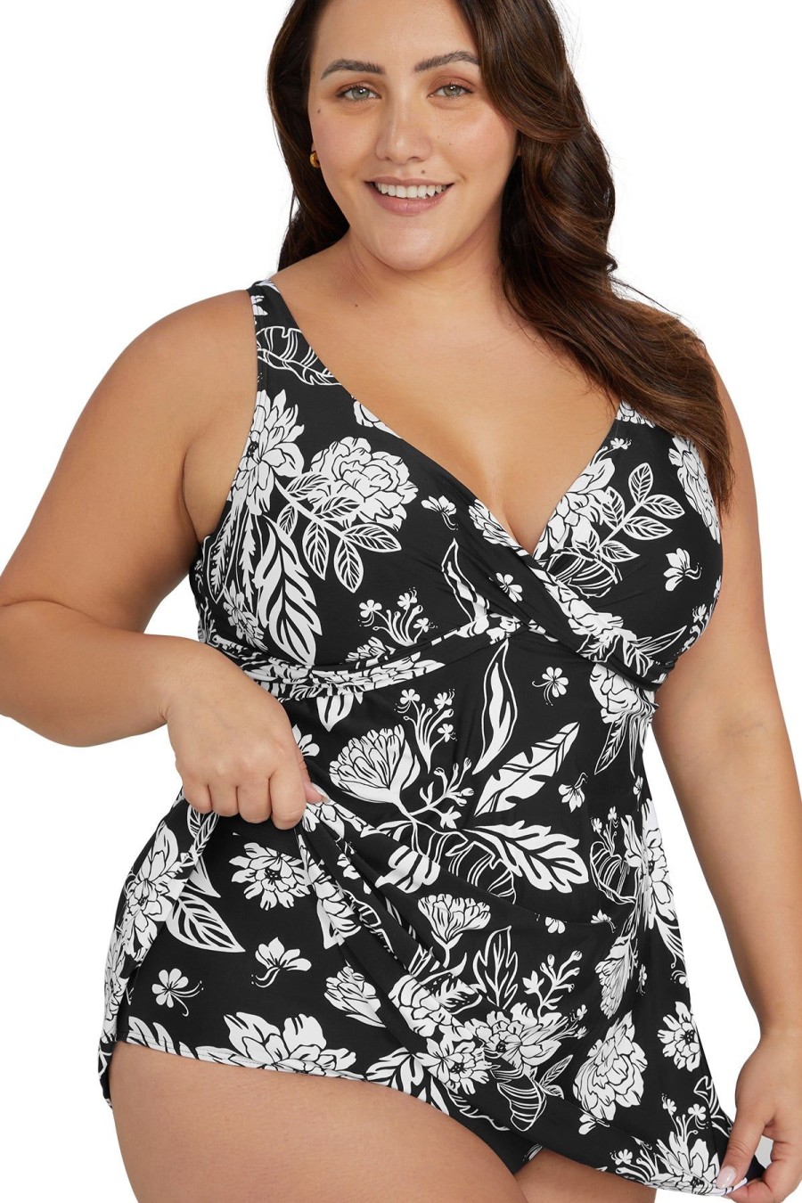 Women Artesands Swim Dresses | Opus Sway Delacroix Multi Cup One Piece Swimdress