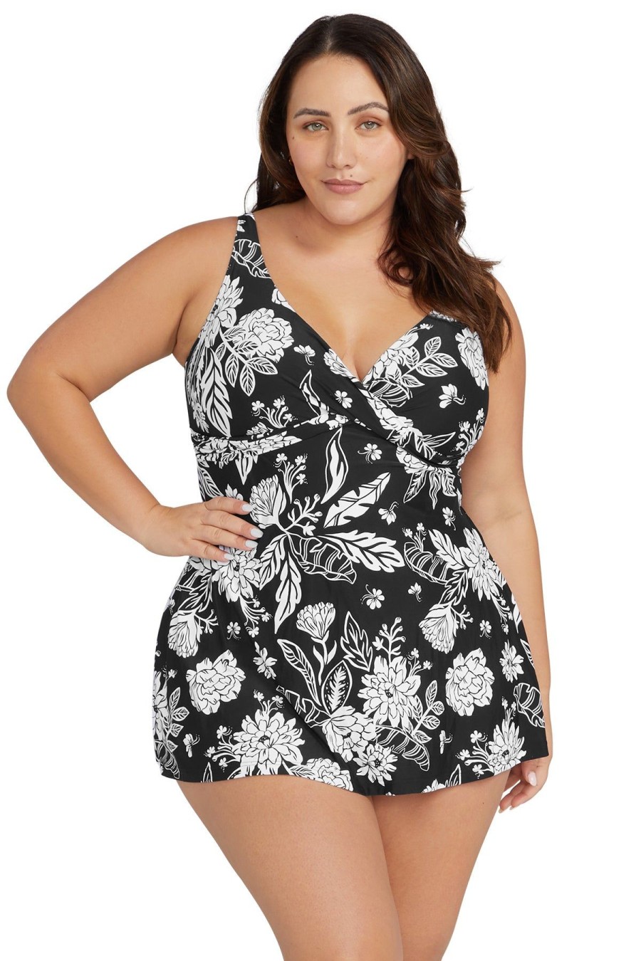 Women Artesands Swim Dresses | Opus Sway Delacroix Multi Cup One Piece Swimdress