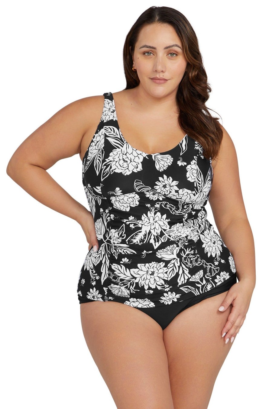 Women Artesands Tankini Tops | Opus Sway Raphael E/F Cup Underwire Tankini Top