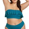 Women Artesands Bottoms | Jewel La Traviata Monet Mid Rise Bikini Bottom