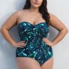 Women Artesands One Pieces | Palmspiration Botticelli Bandeau D Dd Underwire One Piece Swimsuit