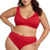 Women Artesands Bikini Tops | Red La Traviata Magritte Bikini Top