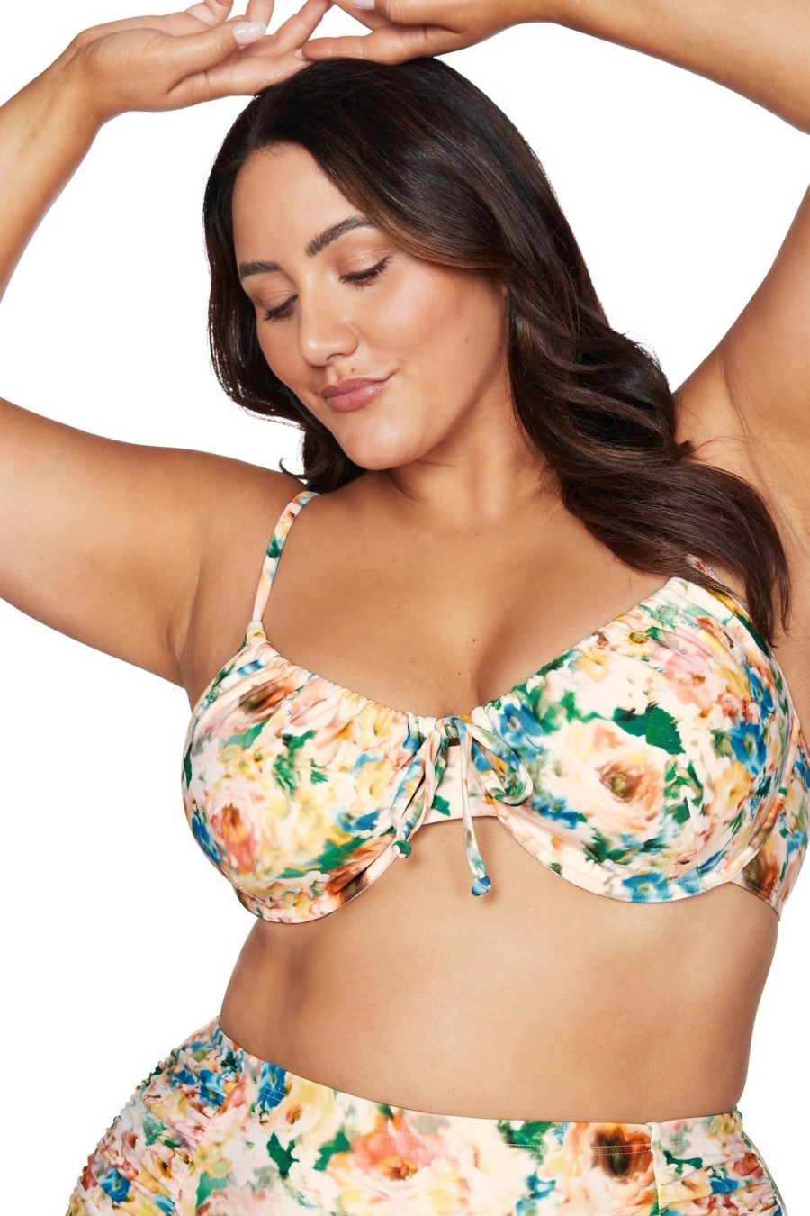 Women Artesands Bikini Tops | Odette Degas Underwire D-Dd Cup Bikini Top