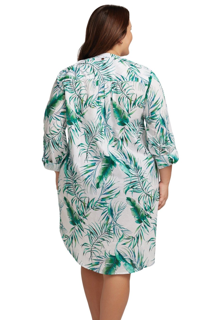 Women Artesands Kaftans | Palmspiration Gershwin Cotton Beach Shirt