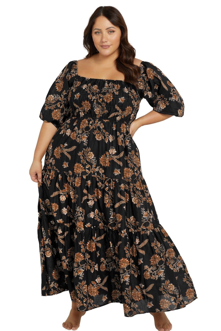 Women Artesands Maxi Dresses | Chantique Handel Cotton Maxi Dress