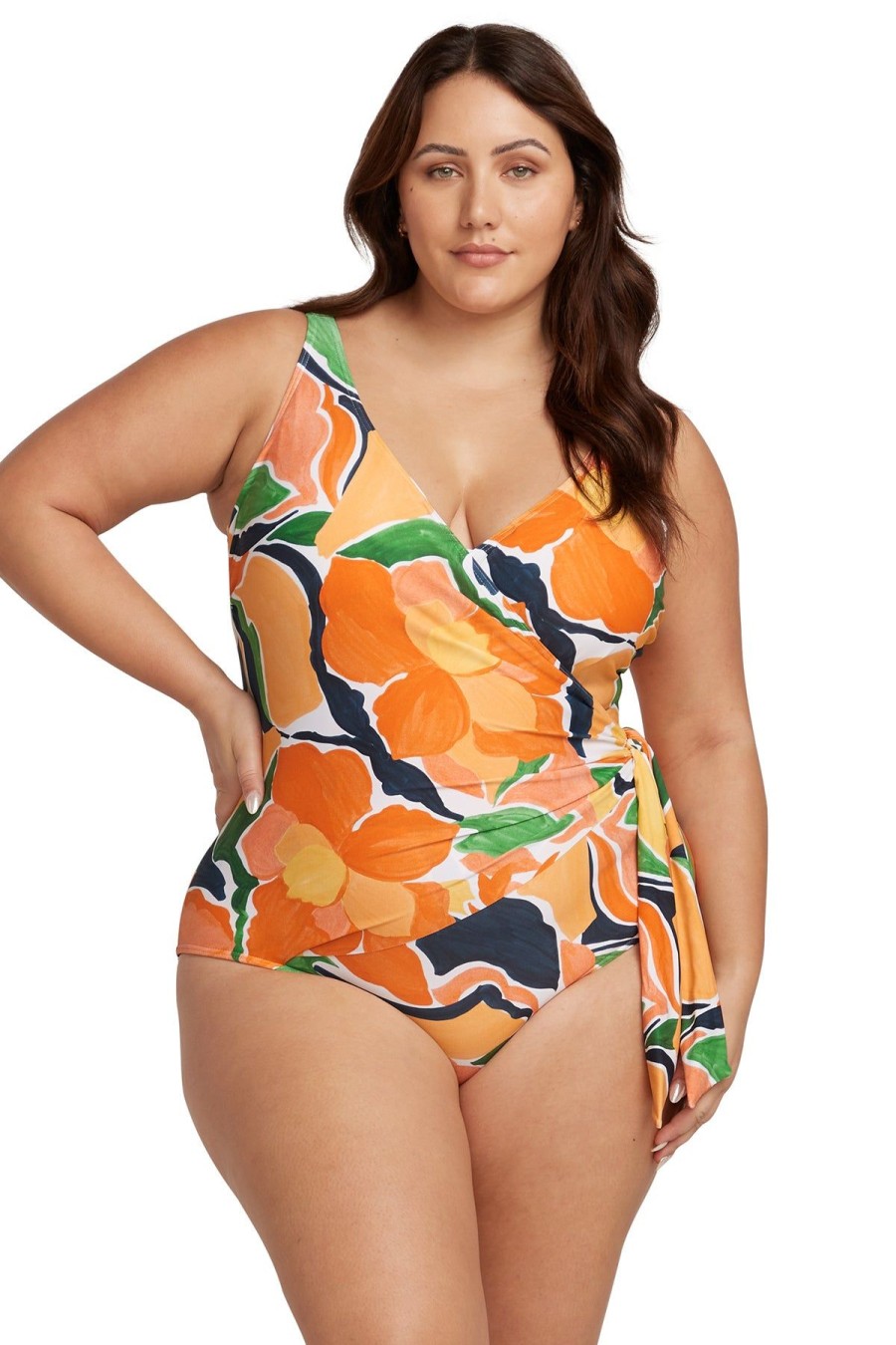 Women Artesands One Pieces | De L'Hortus Hayes D/Dd Cup Underwire One Piece Swimsuit