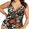 Women Artesands One Pieces | Wander Lost Goya E/F Cup Underwire One Piece Swimsuit