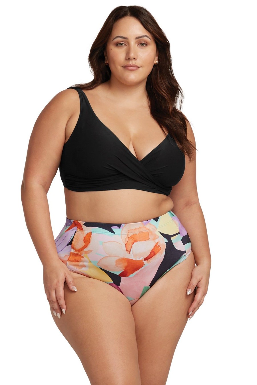 Women Artesands Bottoms | Natare Flo Turner Chlorine Resistant High Waist Swim Pant