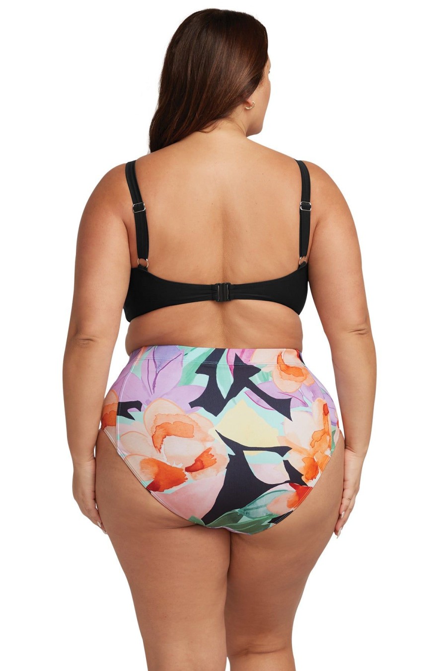 Women Artesands Bottoms | Natare Flo Turner Chlorine Resistant High Waist Swim Pant