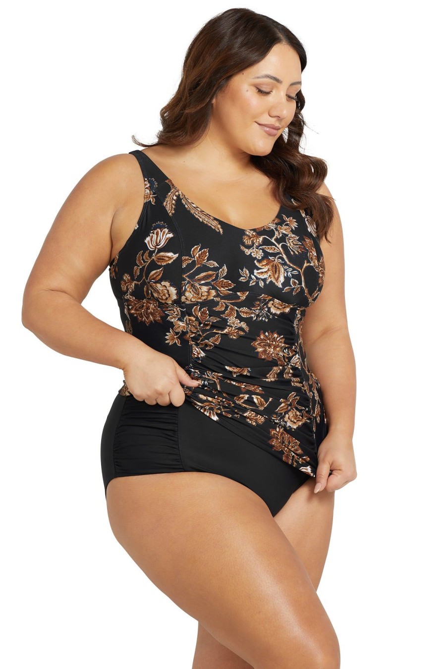 Women Artesands Tankini Tops | Chantique Raphael E/F Underwire Tankini Top