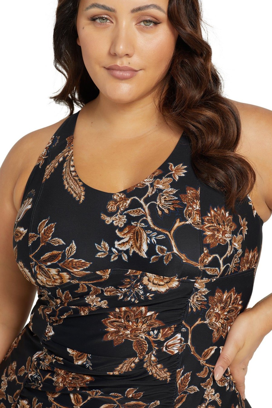 Women Artesands Tankini Tops | Chantique Raphael E/F Underwire Tankini Top