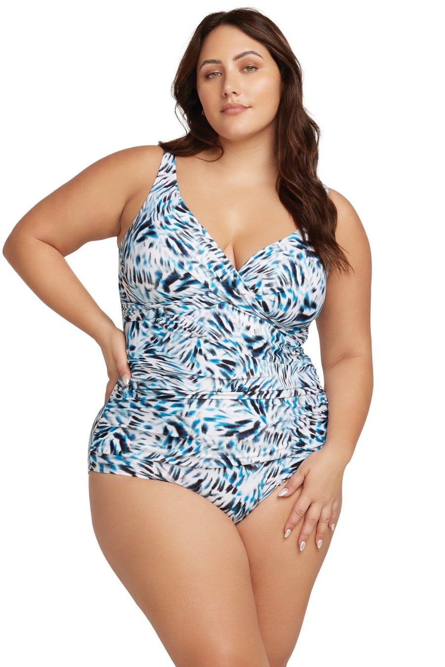 Women Artesands One Pieces | Ze Blu Delacroix Multi Cup One Piece Swimsuit