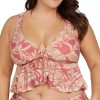 Women Artesands Bikini Tops | Boca Raton Chagall Multi Cup Midriff Bikini Top