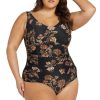 Women Artesands One Pieces | Chantique Raphael E/F Cup Underwire One Piece Swimsuit