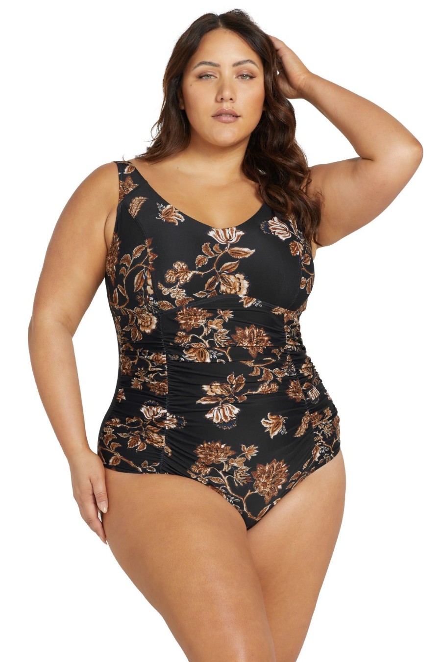 Women Artesands One Pieces | Chantique Raphael E/F Cup Underwire One Piece Swimsuit