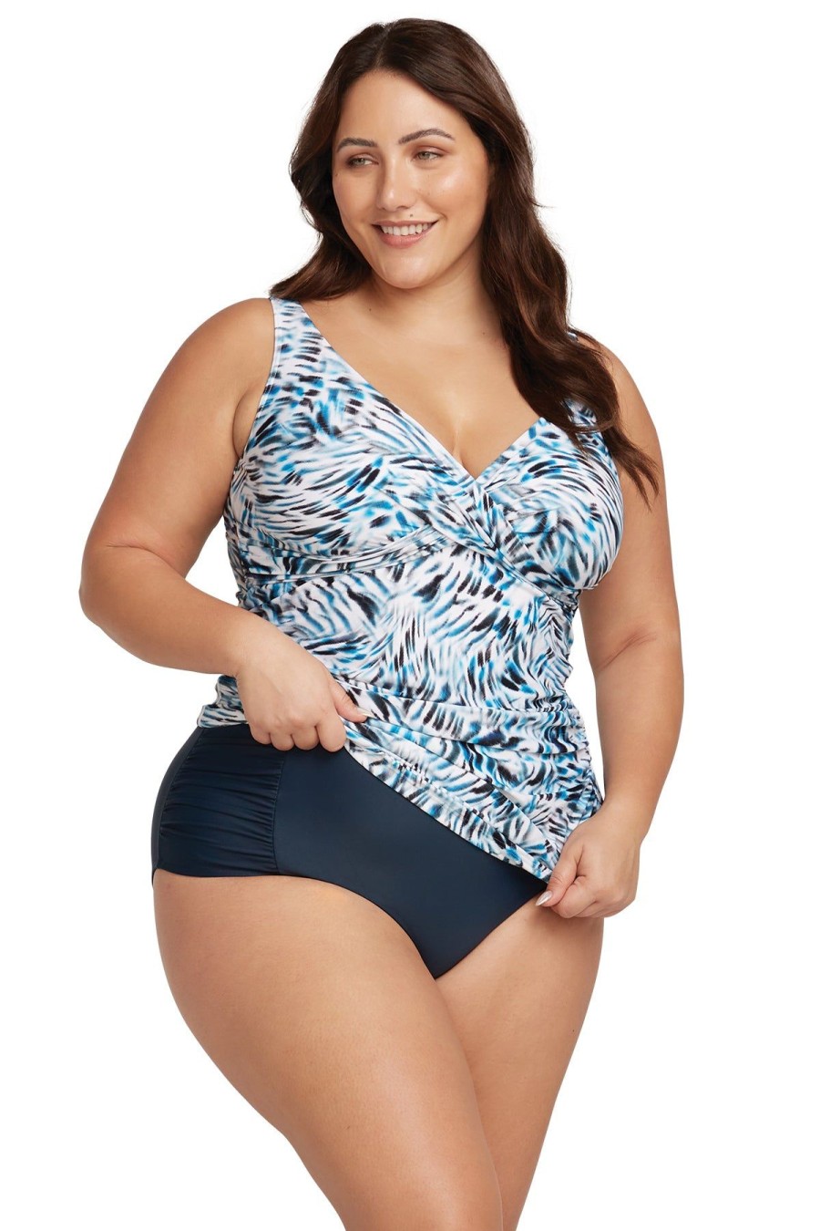 Women Artesands Tankini Tops | Ze Blu Delacroix Multi Cup Tankini Top