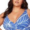 Women Artesands Bikini Tops | Philharmonic Blue Delacroix Bikini Top