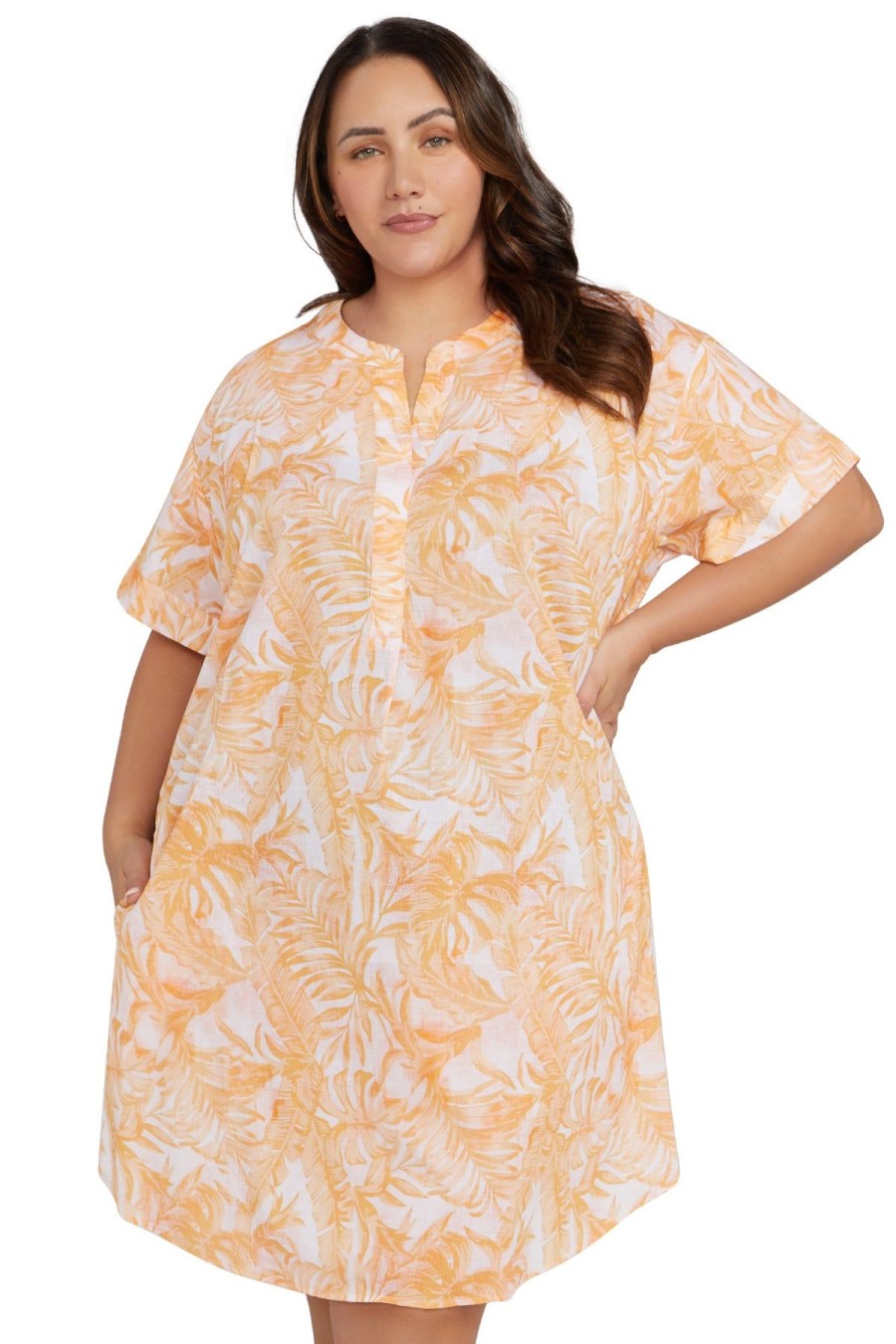 Women Artesands Shirt Dresses | Boca Raton Amadeus Cotton Beach Dress