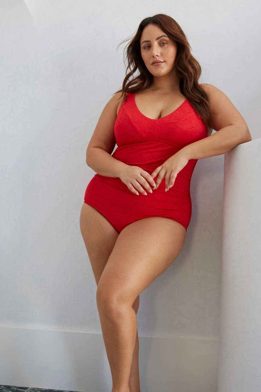 Women Artesands One Pieces | Red La Traviata Magritte One Piece Swimsuit