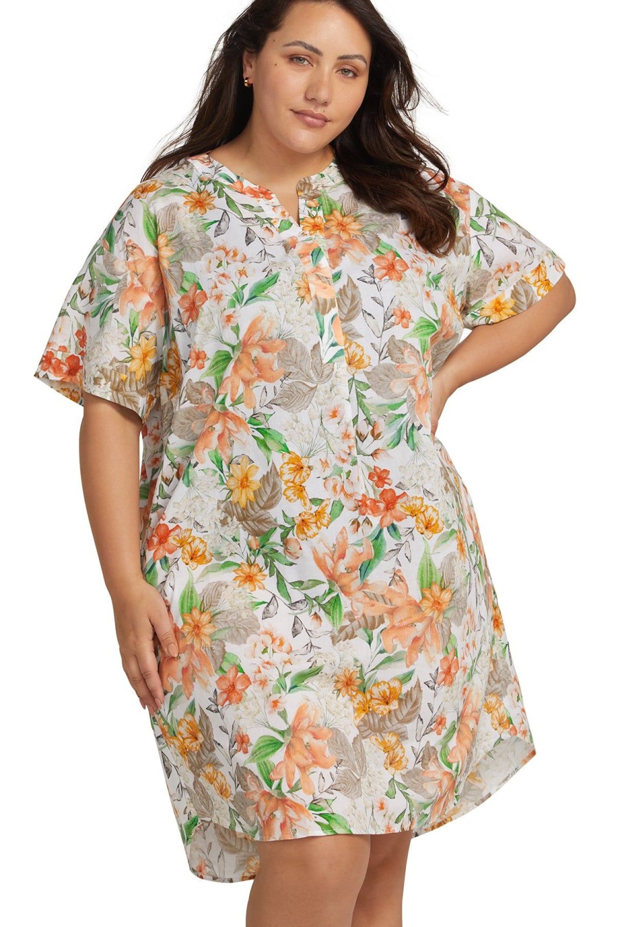 Women Artesands Kaftans | La Dolce Vita Amadeus Cotton Beach Dress