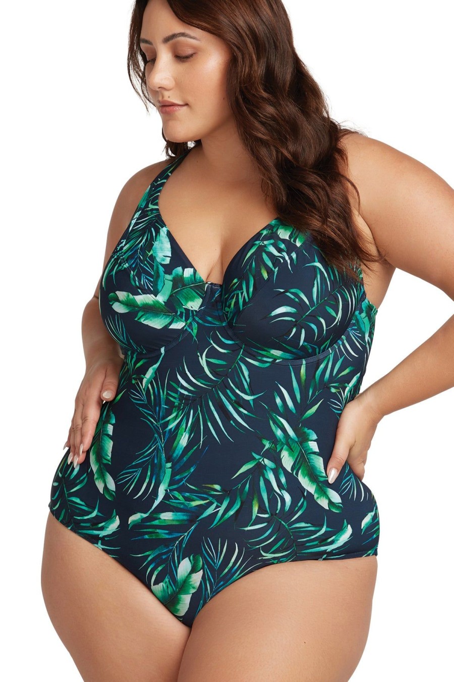 Women Artesands One Pieces | Palmspiration Goya Underwire One Piece Swimsuit