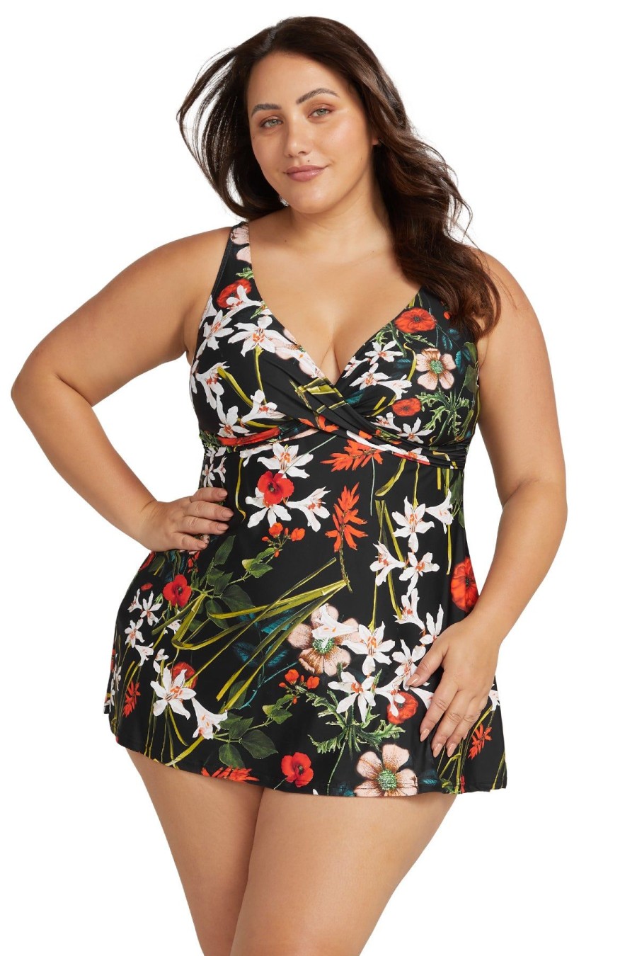 Women Artesands One Pieces | Wander Lost Delacroix Multi Cup One Piece Swimdress