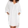 Women Artesands Shirt Dresses | White Gershwin Beach Dress