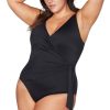 Women Artesands One Pieces | Black Hues Hayes D/Dd Cup Underwire One Piece Swimsuit