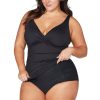 Women Artesands Tankini Tops | Black Hues Delacroix Multi Cup Tankini Top