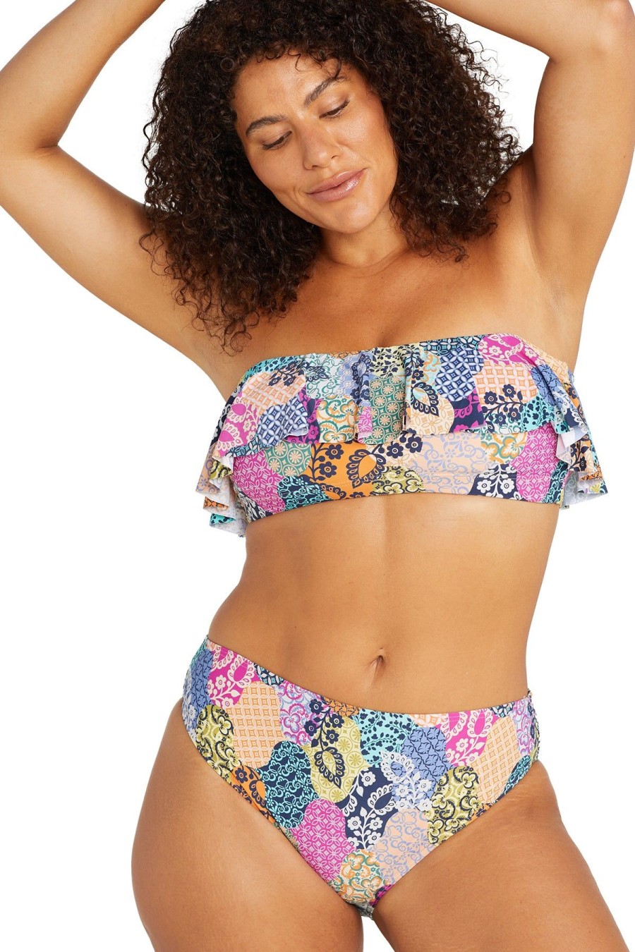 Women Artesands Bikini Tops | Salmagundi Multi Vermeer Bikini Top