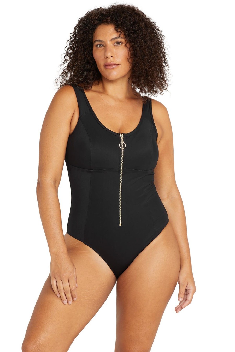 Women Artesands One Pieces | Black Sculpt Fuseli Multi Cup One Piece Swimsuit