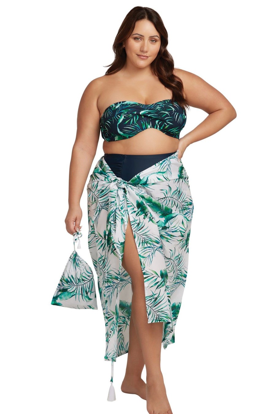 Women Artesands Sarongs | Palmspiration Bach Cotton Beach Skirt