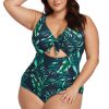 Women Artesands One Pieces | Palmspiration Cezanne D/Dd Cup Underwire One Piece Swimsuit