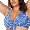 Women Artesands Bikini Tops | Philharmonic Blue Chagall Bikini Top