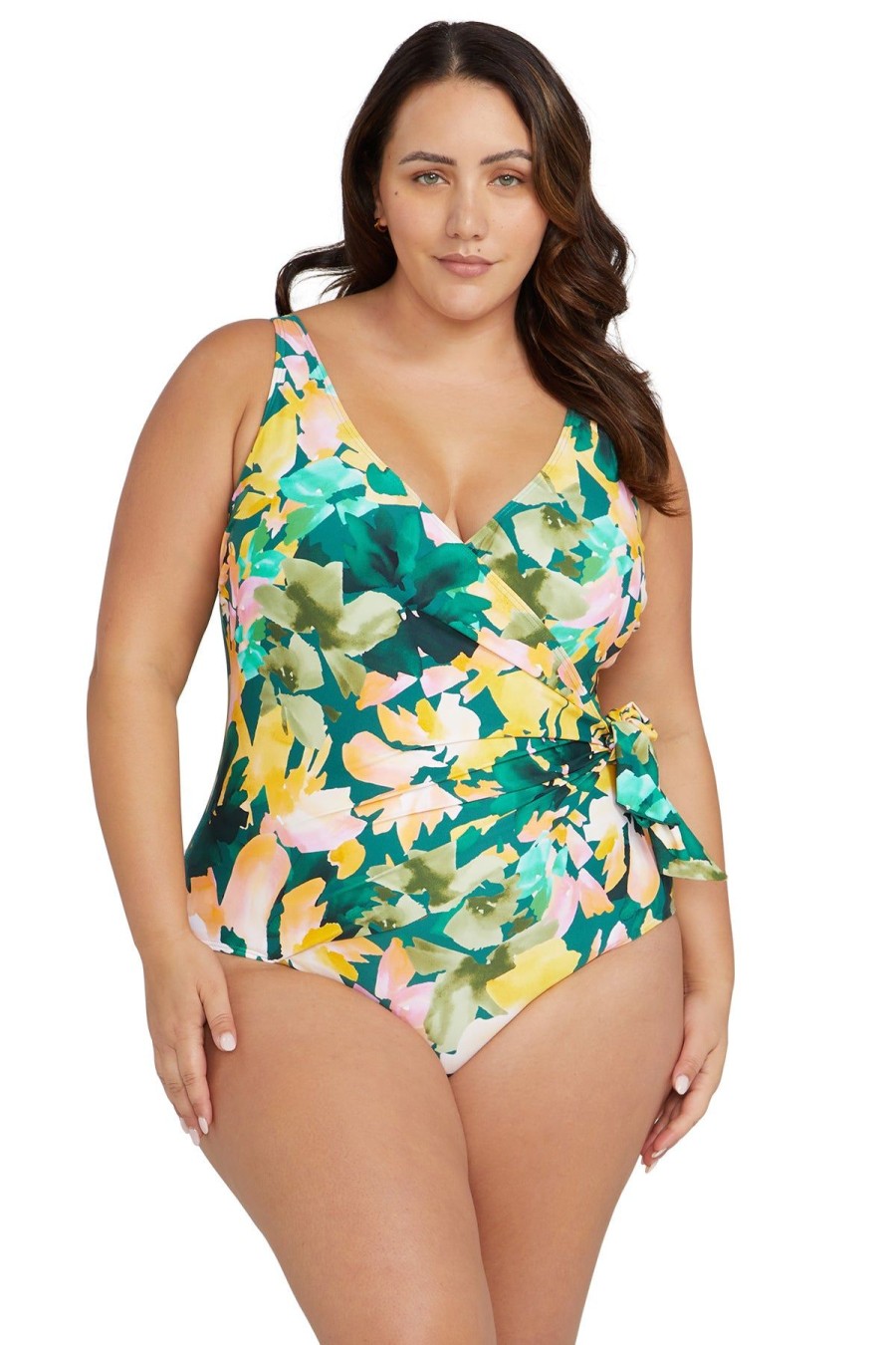 Women Artesands One Pieces | Les Nabis Hayes D/Dd Cup Underwire One Piece Swimsuit